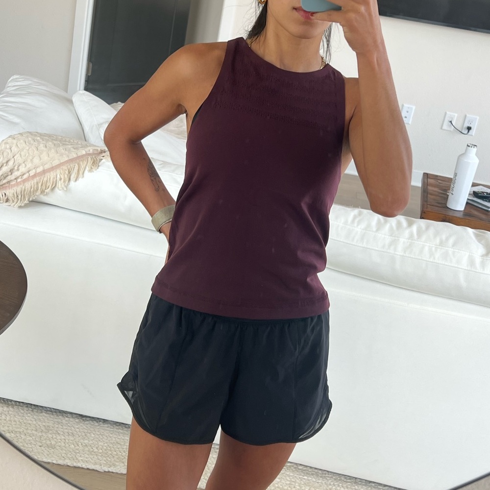 Lululemon High Neck Tank Top